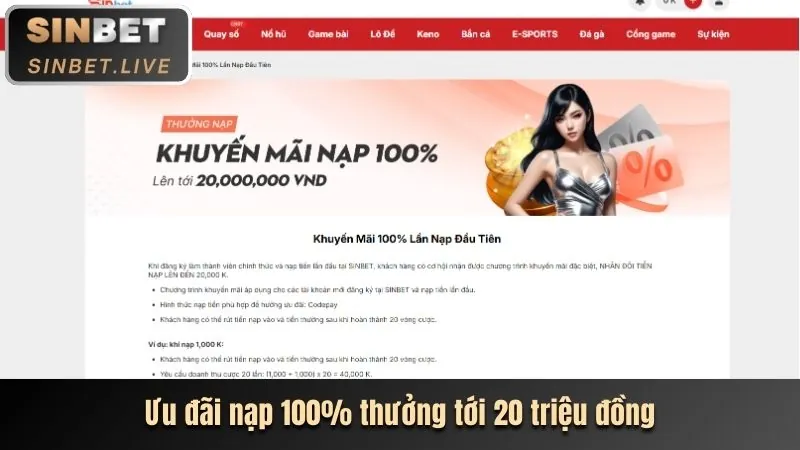 Ưu đãi hoàn trả u888vip1 khuyến mãi